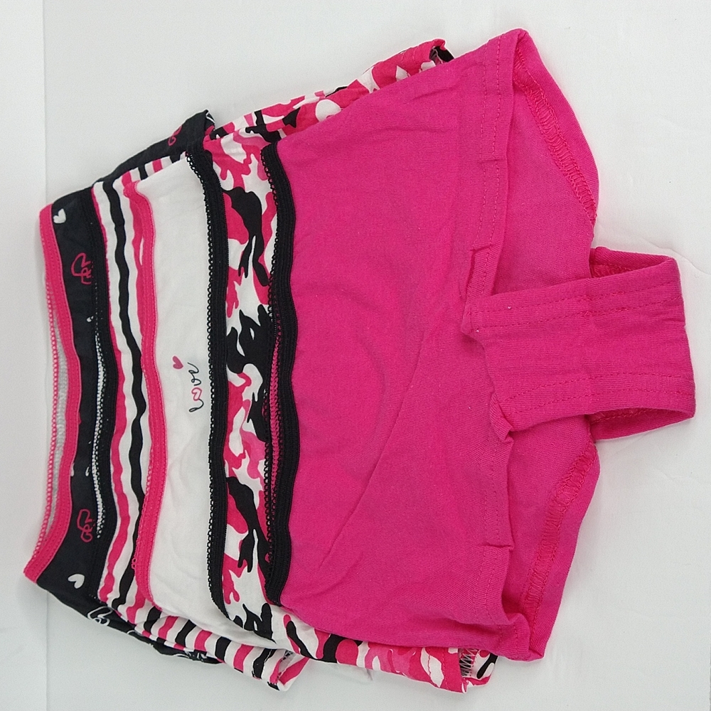 Extremely Me Girl’s Set of 5 Boyleg Underwear Size: 6